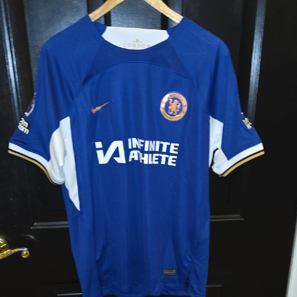 Nike Blue Chelsea FC Soccer Jersey NEW WITH TAGS Mudryk 10
